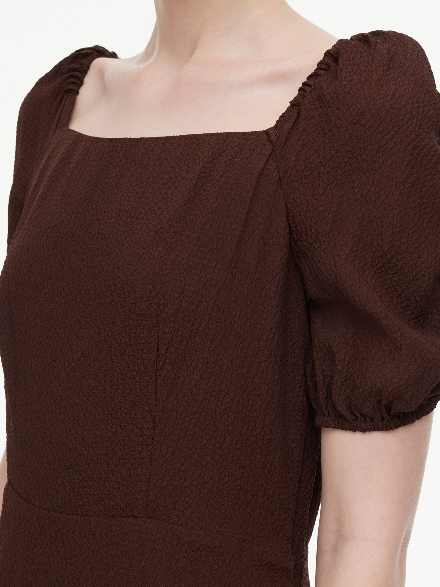 [Preview] 10.5 MM Mulberry Silk Square Neck Women Maxi Dress