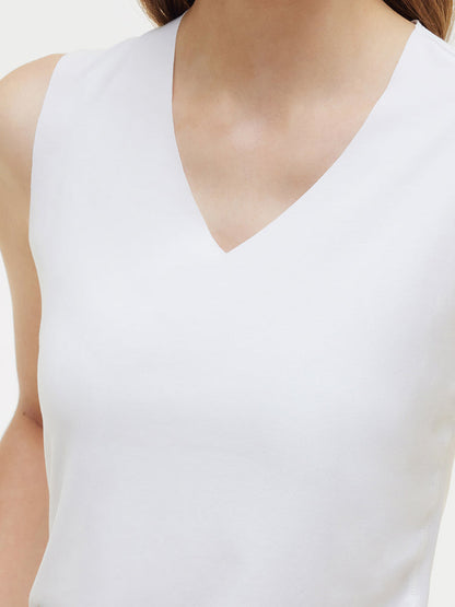 Two-pack (Black & White) Modal V-Neck Women Tank Top