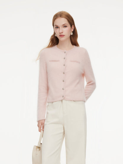 [Preview] 100% Brushed Cashmere Women Cardigan