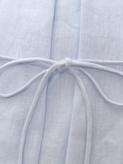 100% Linen Women Sleeveless Maxi Dress