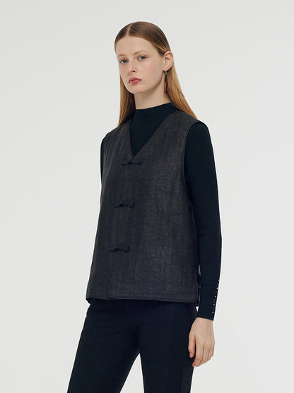 Xiang Yun Silk Unisex Vest