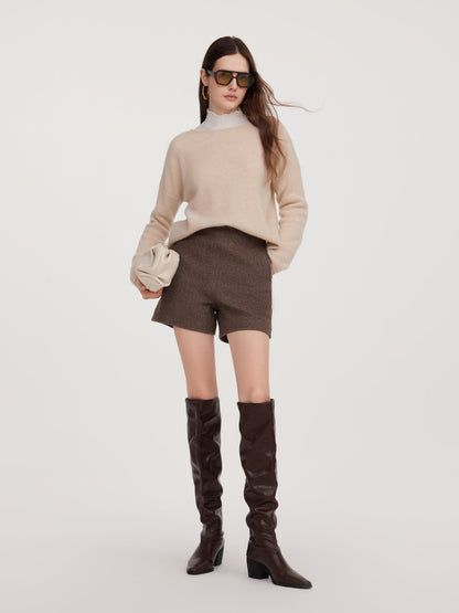 100% Washable Wool Women Shorts