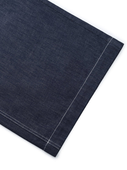100% Cotton Denim Straight Wide Leg Women Jeans