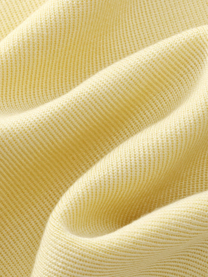Triacetate Lyocell Blend Women Ribbon Knit Top
