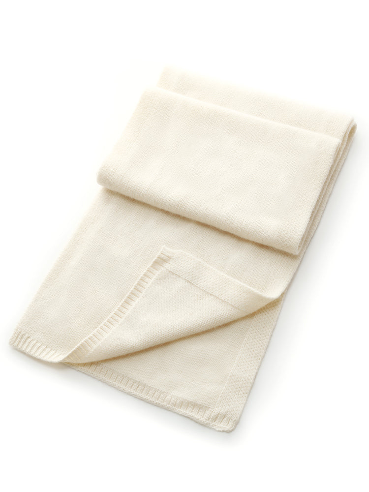 100% Cashmere Plain Scarf