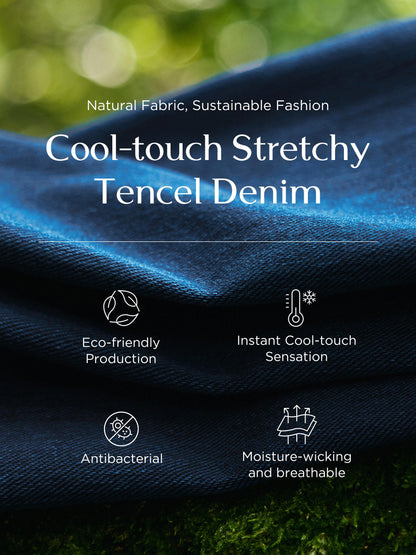 Denim A-Line Sleeveless Women Mini Dress