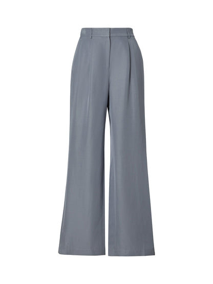 Acetate Tencel Linen Blend Women Suit Pants
