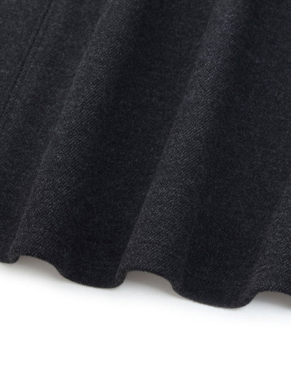 Stretch Flared Women Knit Skirt