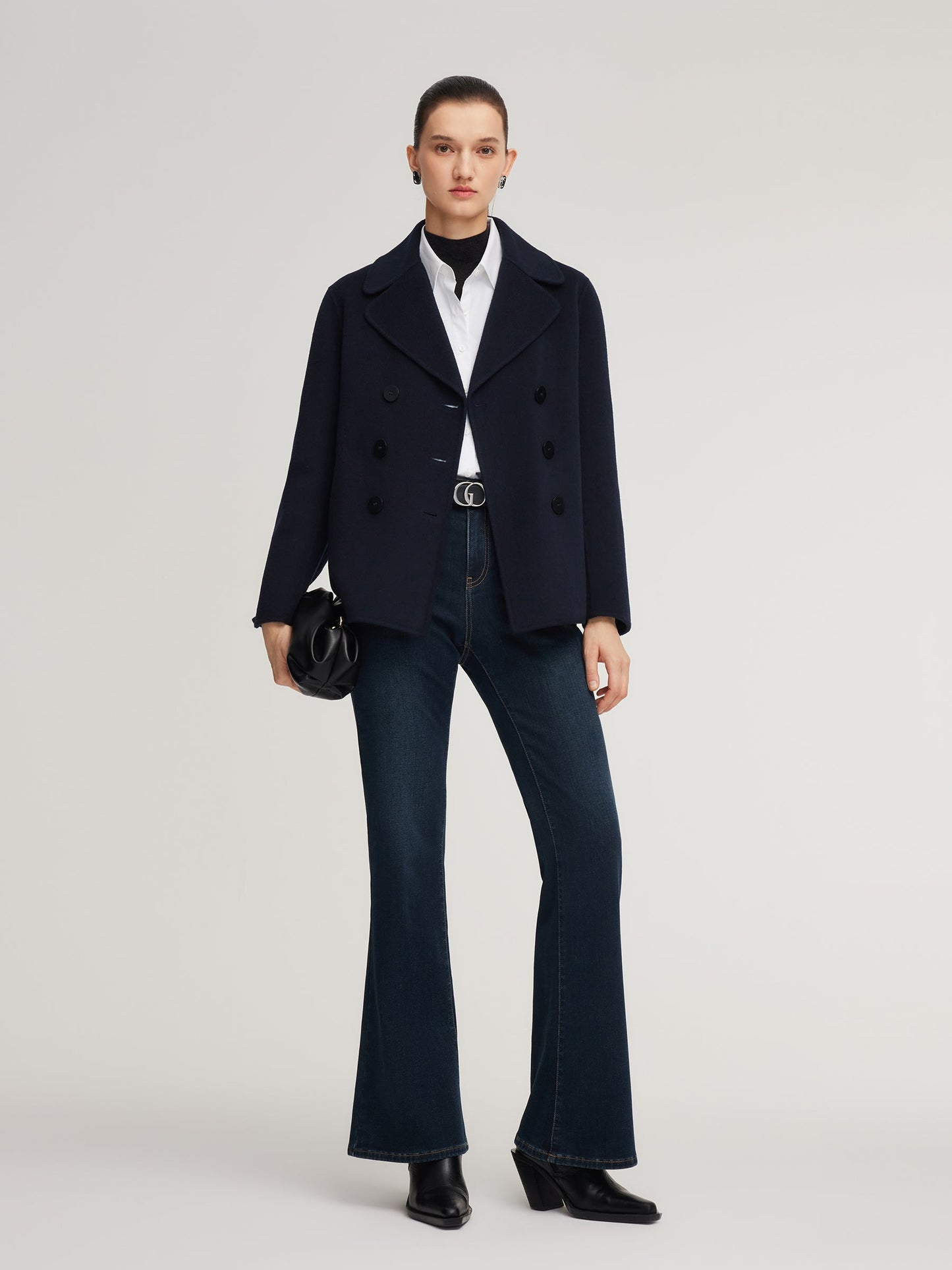 100% Wool Double-Faced Women Coat