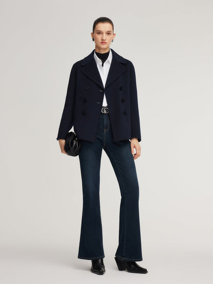 100% Wool Double-Faced Women Coat