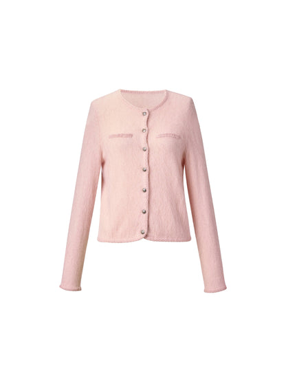 [Preview] 100% Brushed Cashmere Women Cardigan