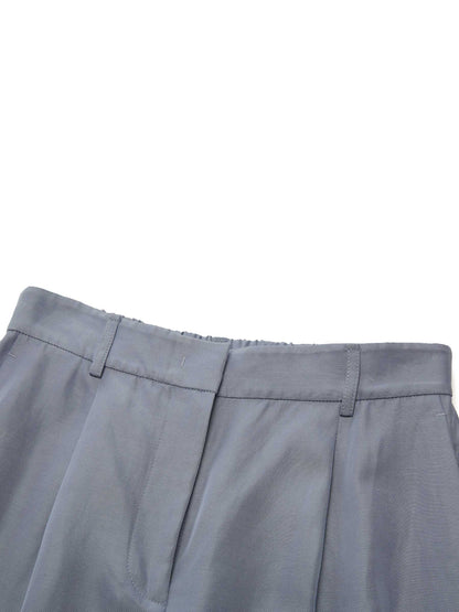 Acetate Tencel Linen Blend Women Suit Pants