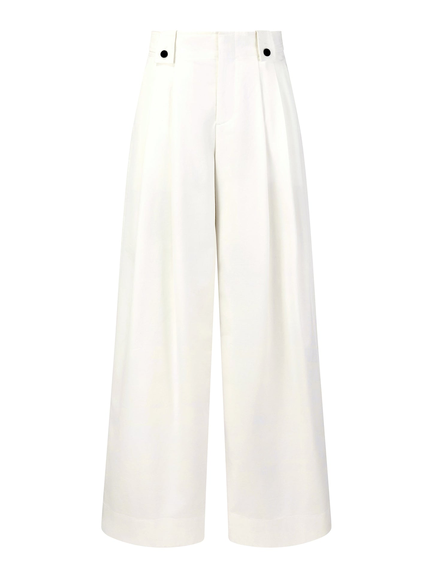 Denim Adjustable Waist Women Relaxed Straight Jeans
