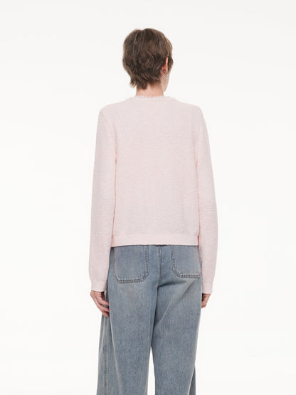 Frayed Edge Women Knit Cardigan