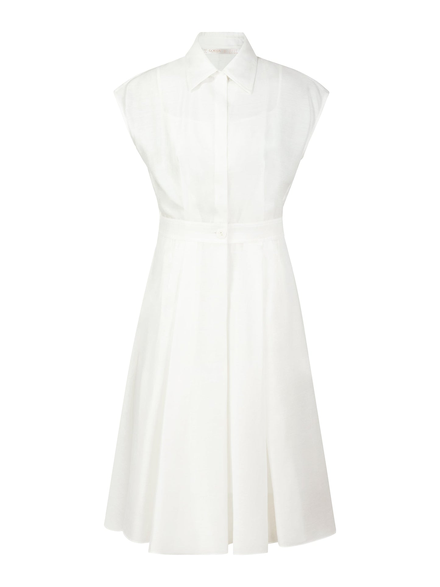 Tencel Acetate Blend Women Midi Shirt Dress
