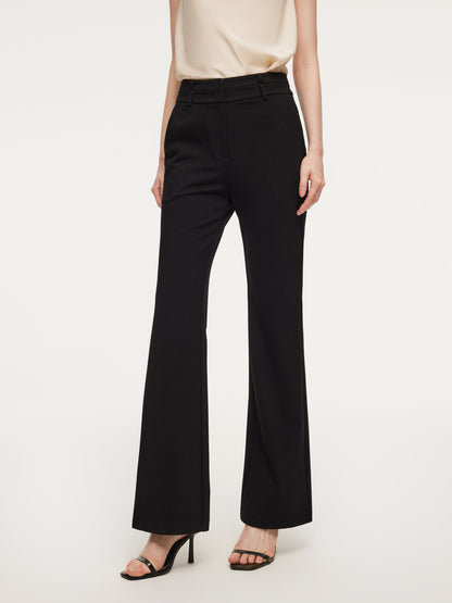 Stretch Slim Fit Women Flared Pants