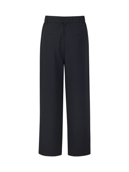 Four-Way Stretch Women Tapered Cropped Pants