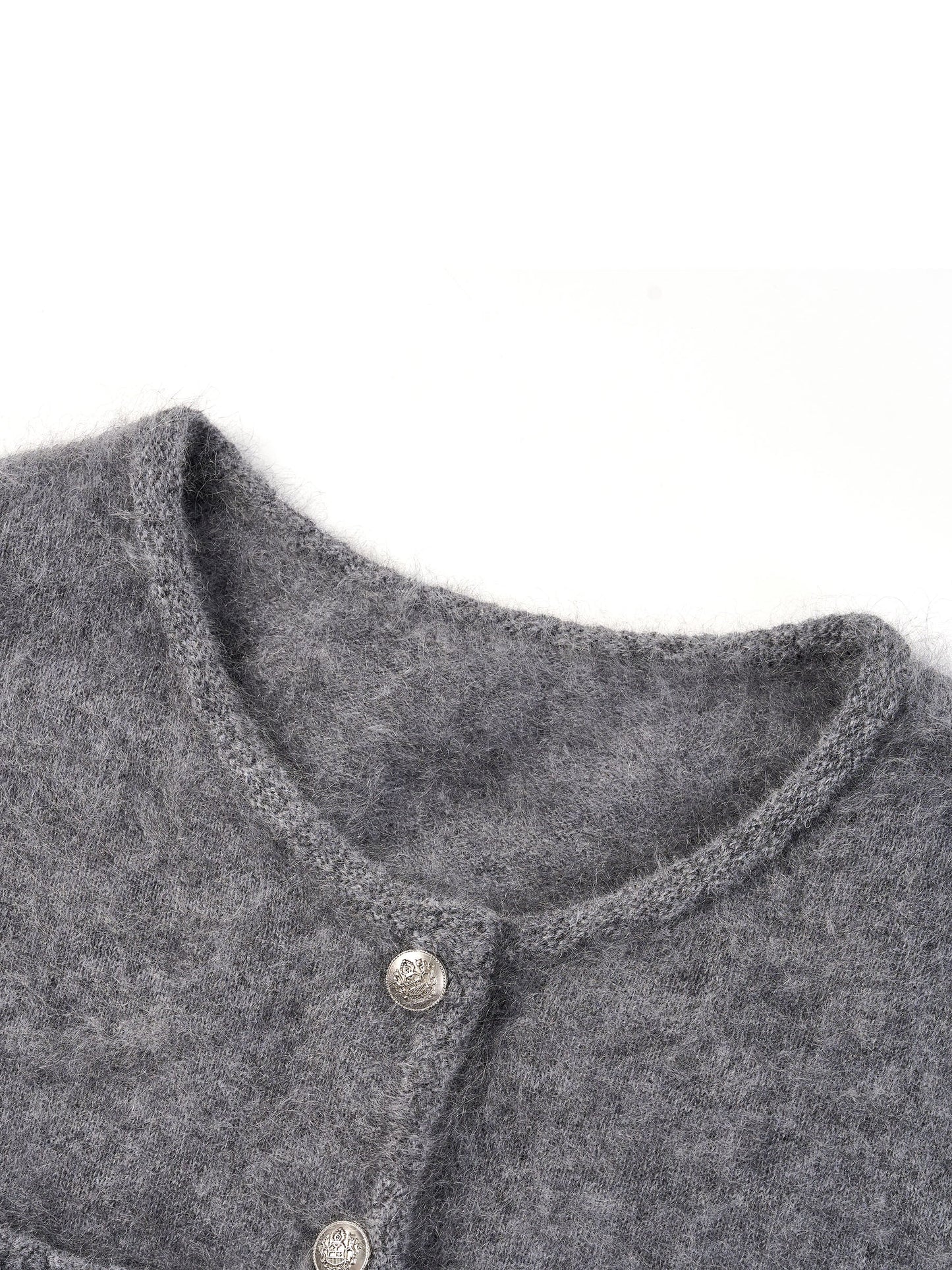 [Preview] 100% Brushed Cashmere Women Cardigan