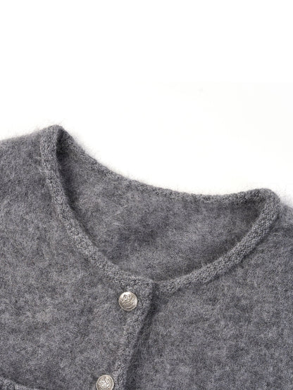 [Preview] 100% Brushed Cashmere Women Cardigan