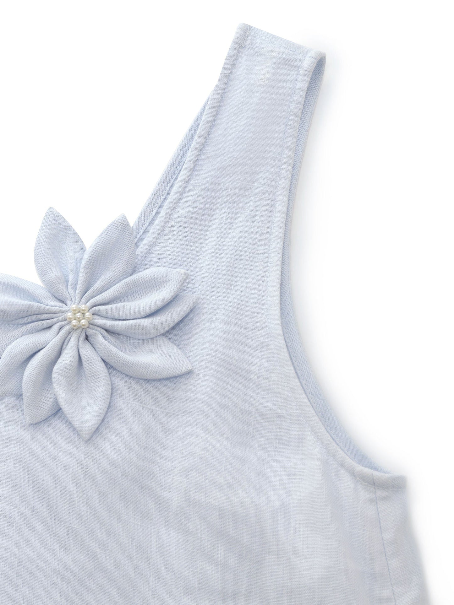 100% Linen Women Sleeveless Maxi Dress