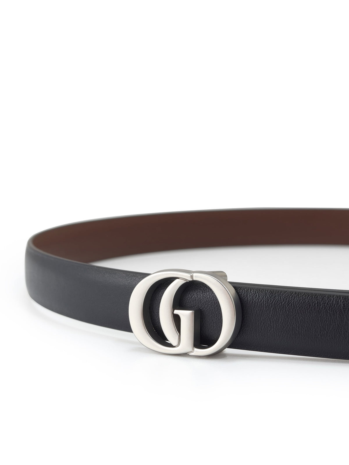 GO Letter Women Leather Belt Size Small