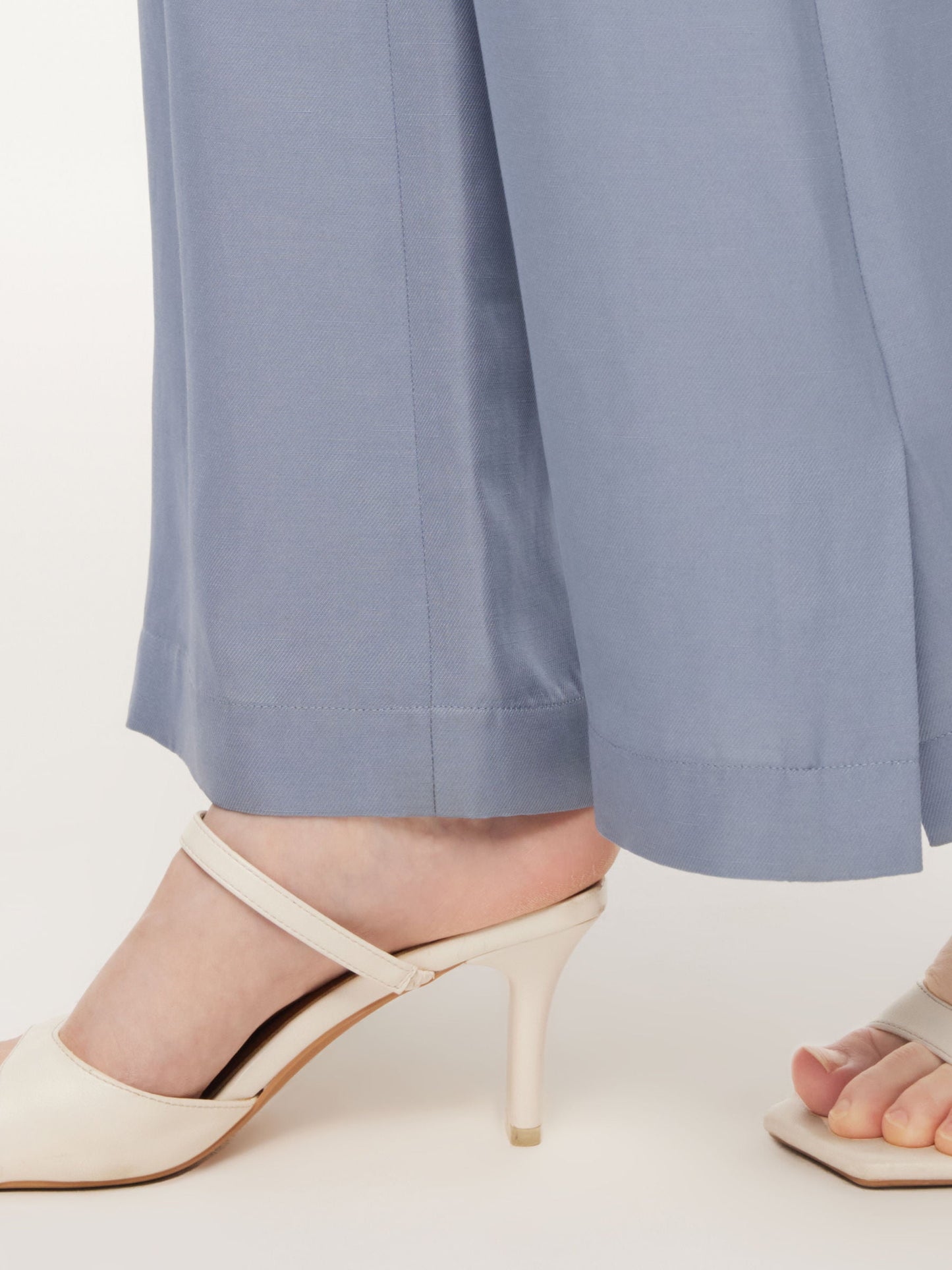 Acetate Tencel Linen Blend Women Suit Pants