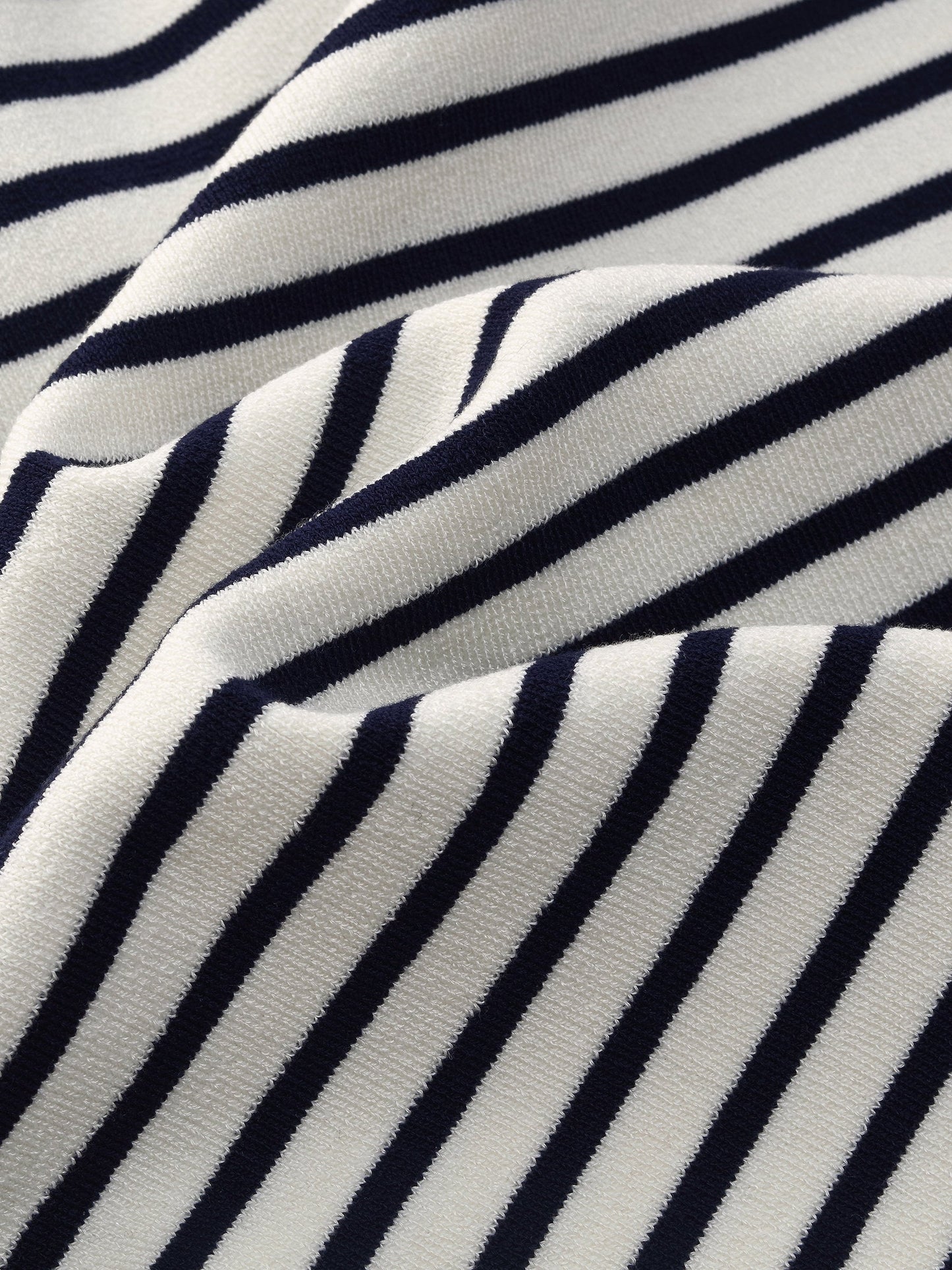 Lyocell Blend Stripe Gathered Waist Women Knit Mini Dress