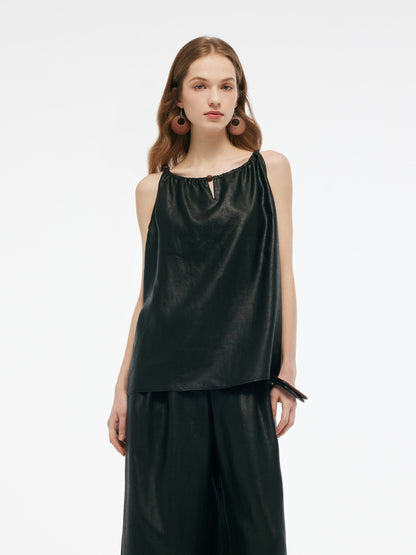 16MM Xiang Yun Silk Bead Strap Women Camisole