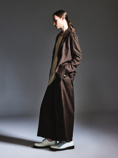 100% Linen Loose Fit X-Line Unisex Blazer