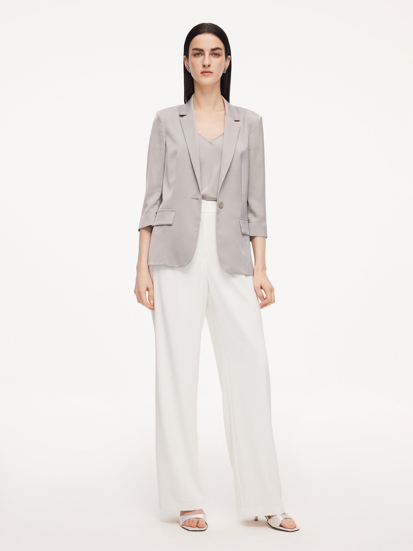 Four-Way Stretch Women Straight Leg Pants