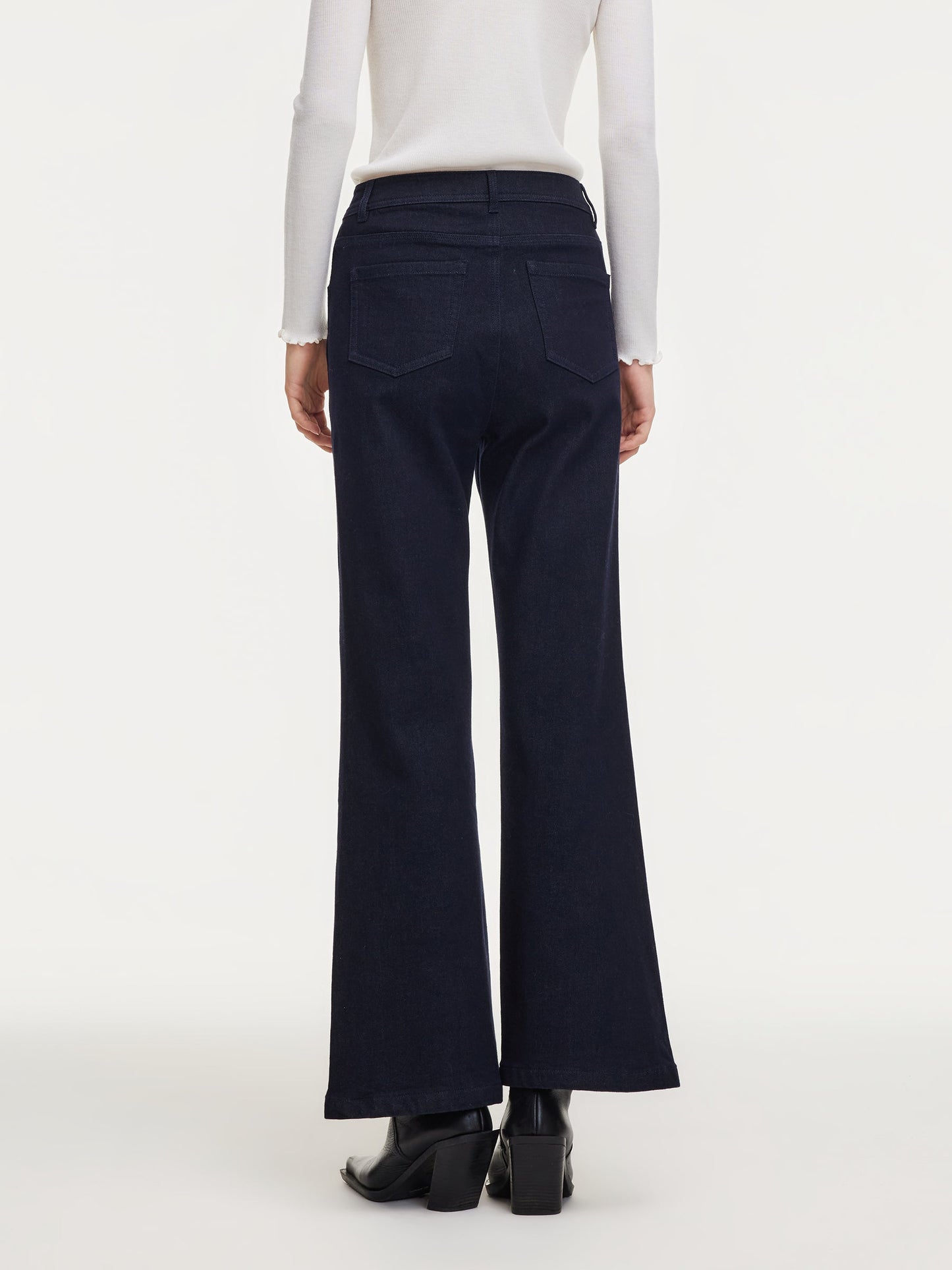 Denim Micro-Flared Women Jeans
