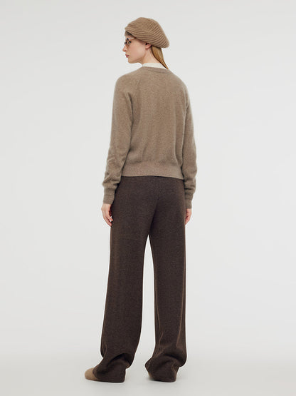 Brushed Cashmere Women Cardigan
