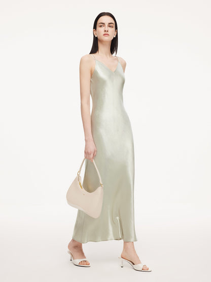 100% Acetate Women Slip Maxi Dress