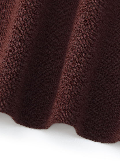 Lyocell Blend Off Shoulder Women Knit Top With Detachable Magnetic Flower