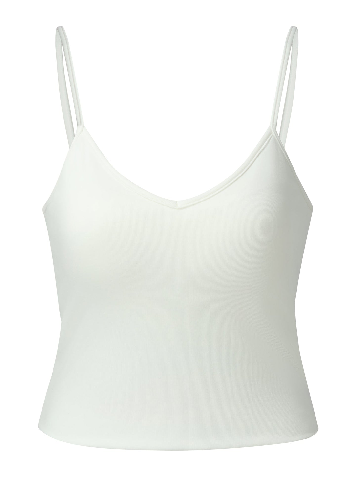 Gradient Openwork Knit Top And Knit Camisole Two-Piece Set