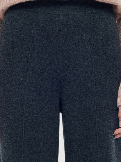 Petite Machine Washable Wool Wide Leg Women Pants