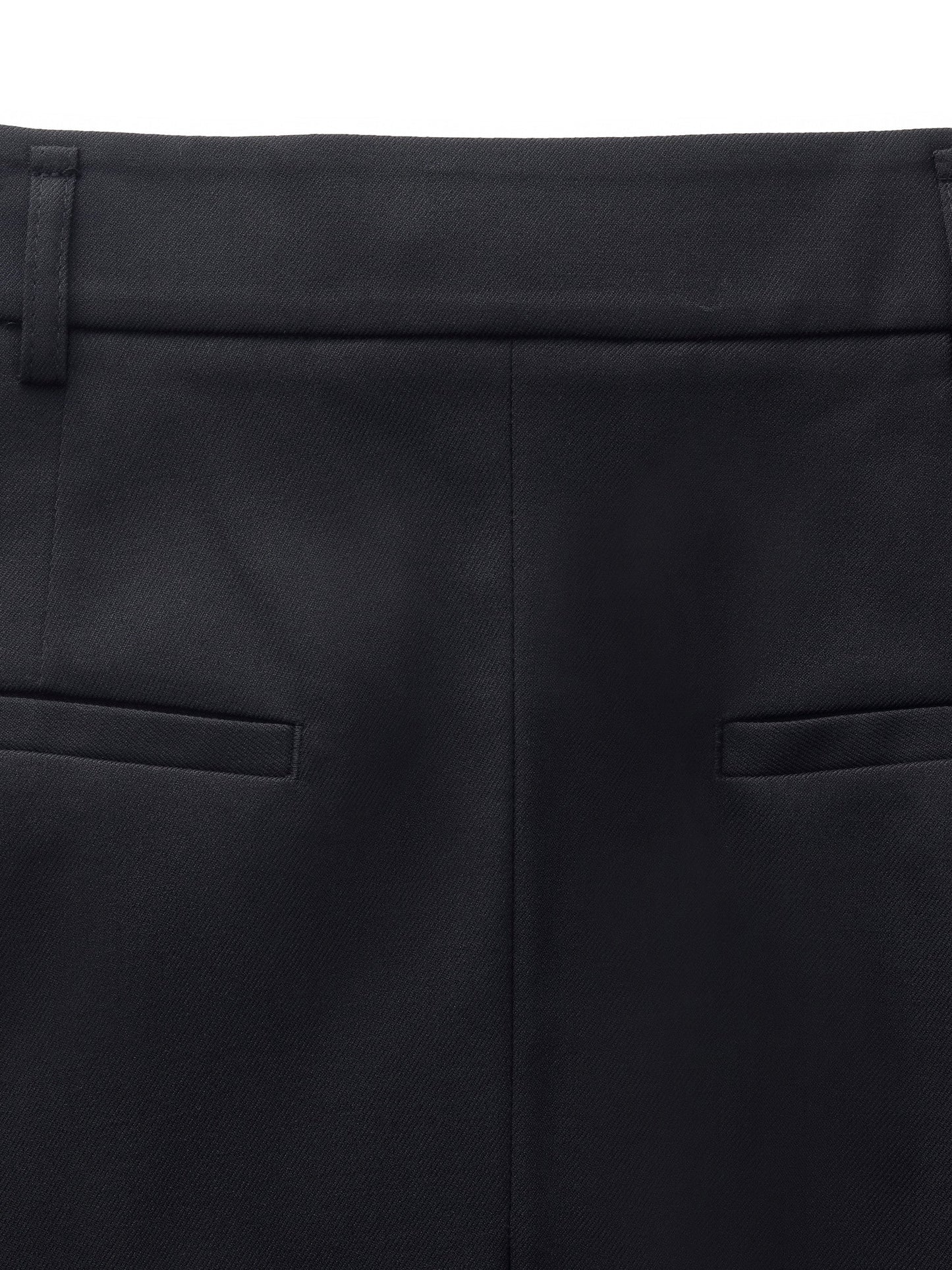 H-Line Pleated Women Skirt With Belt