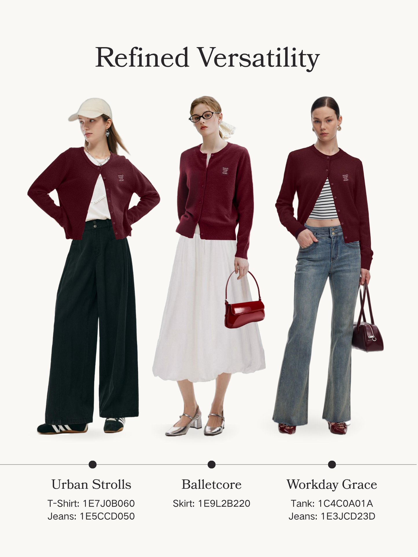 100% Wool Letter Embroidered Women Cardigan