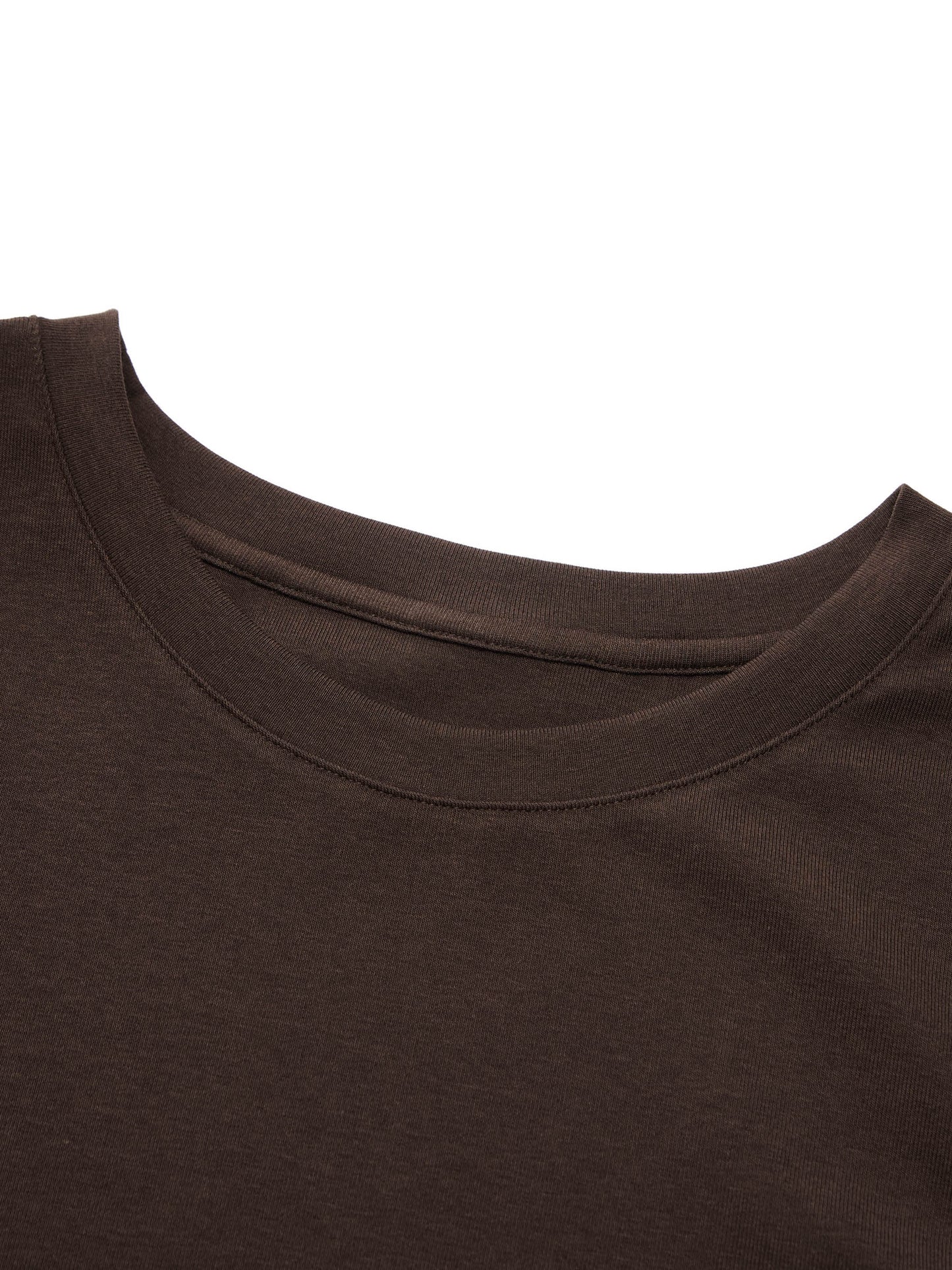 Round Neck Women Long T-Shirt With Crossbody Bag