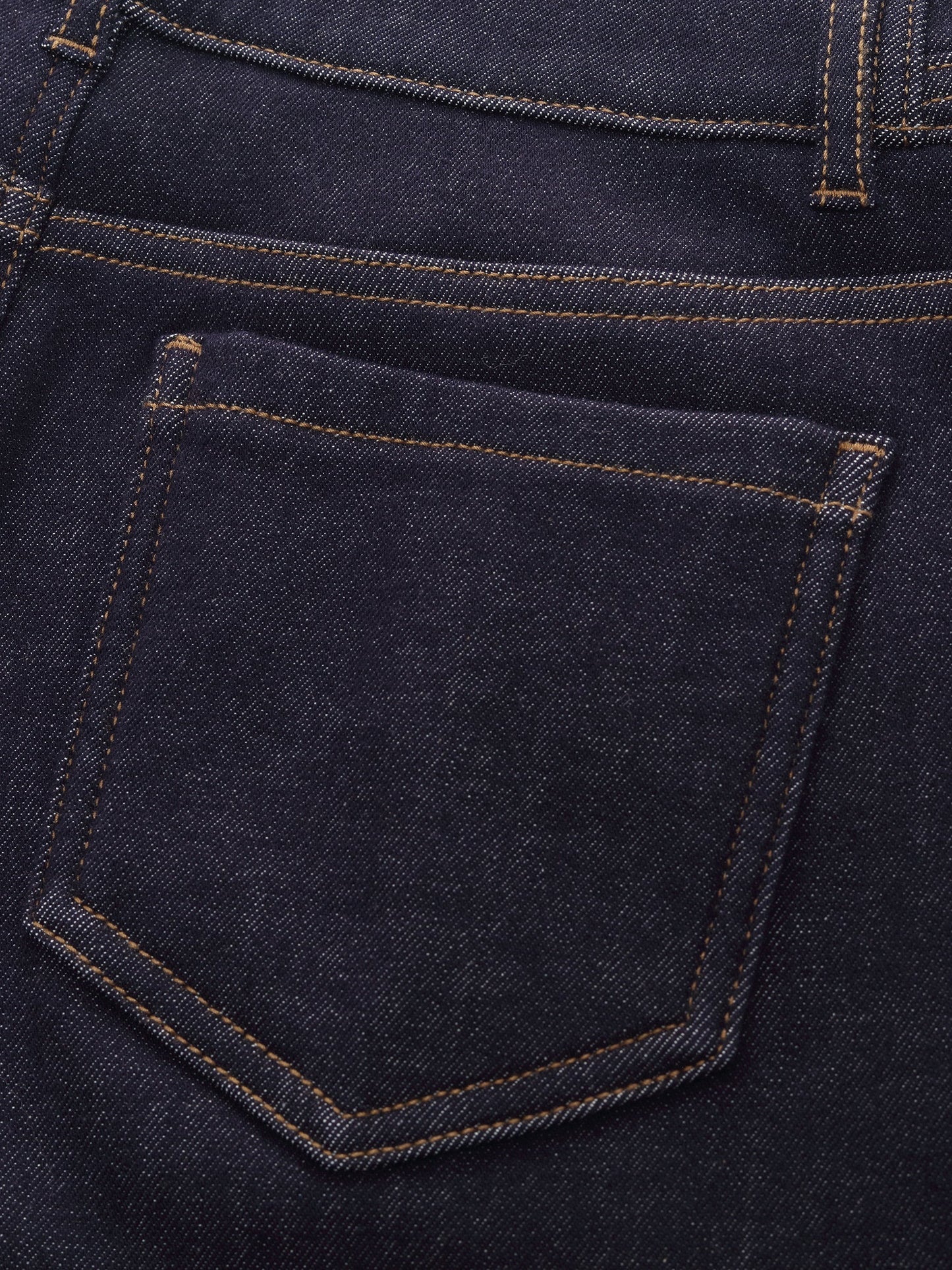 Denim High-Waisted Stretch Fleece Lined Women Micro-Flared Jeans