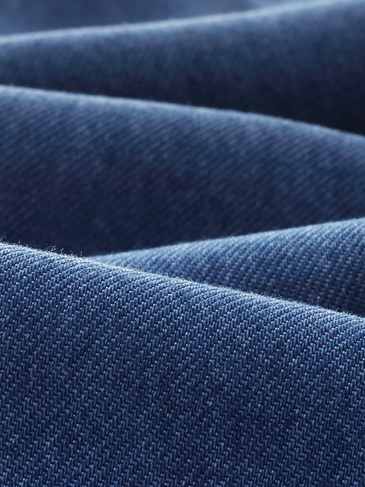 100% Tencel Denim Elastic Waist Women Jeans