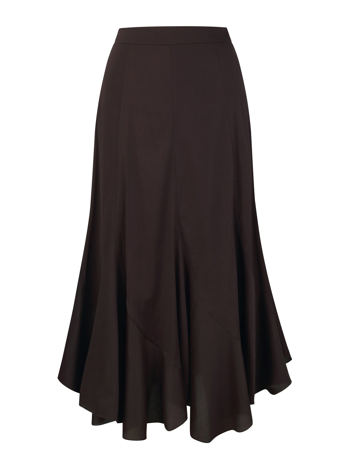 Cotton Blend High-Waisted Women Mermaid Skirt