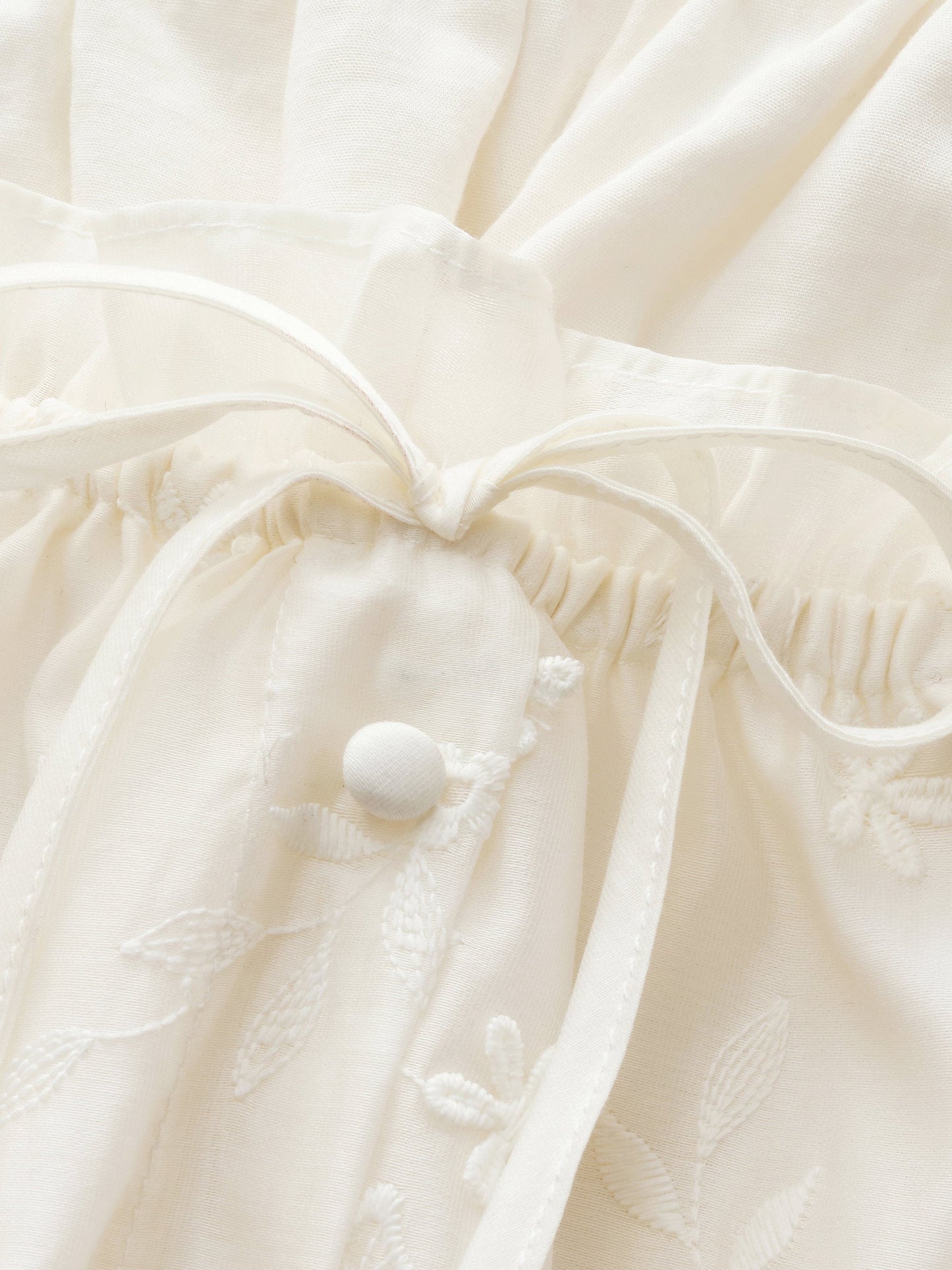 Tencel Blend Embroidered Women Top