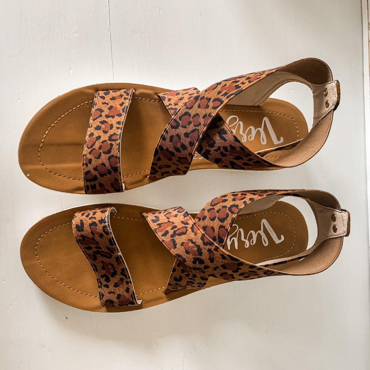 Misty Sandal - Leopard