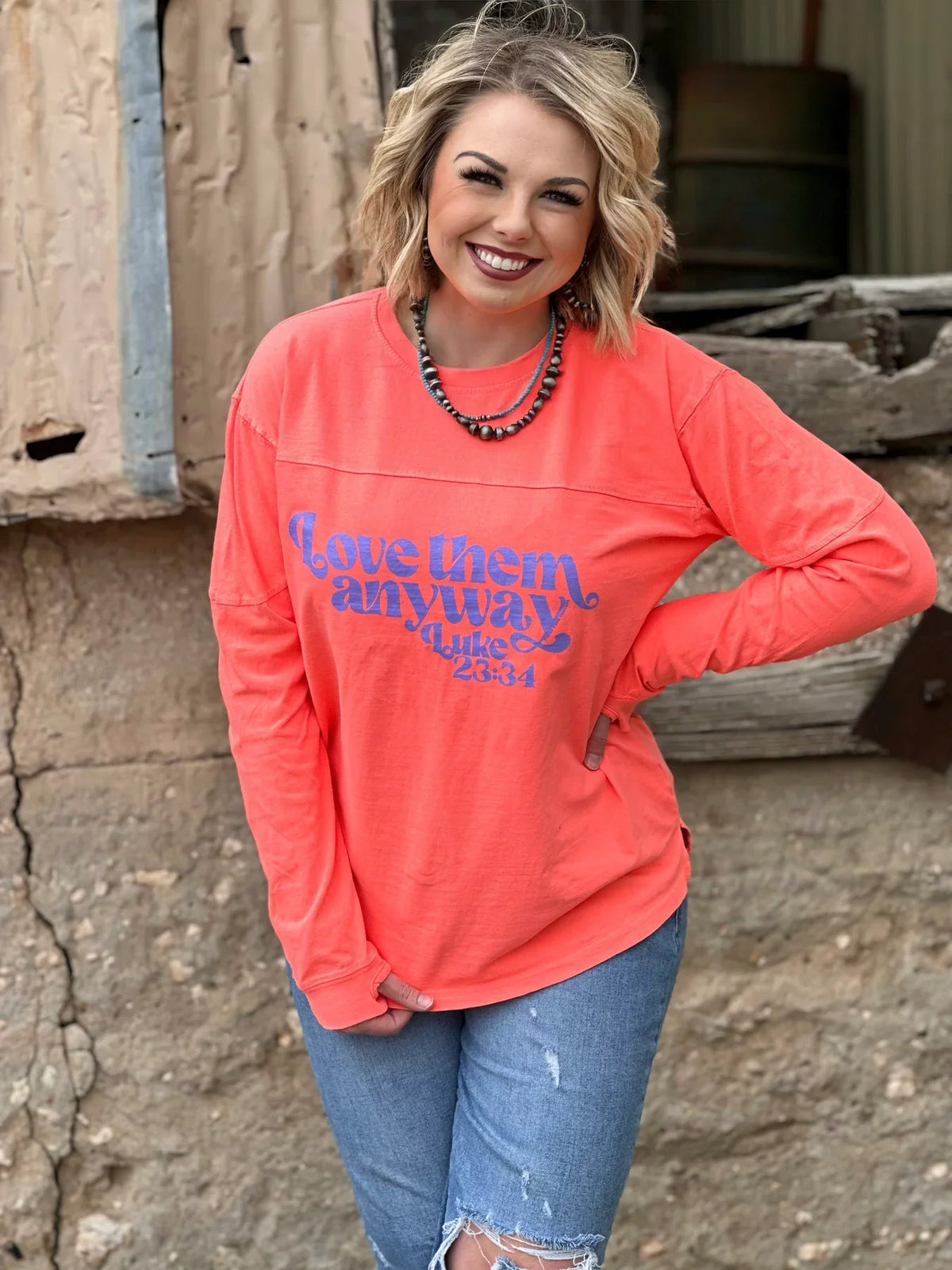Love Them Anyways Long Sleeve Tee