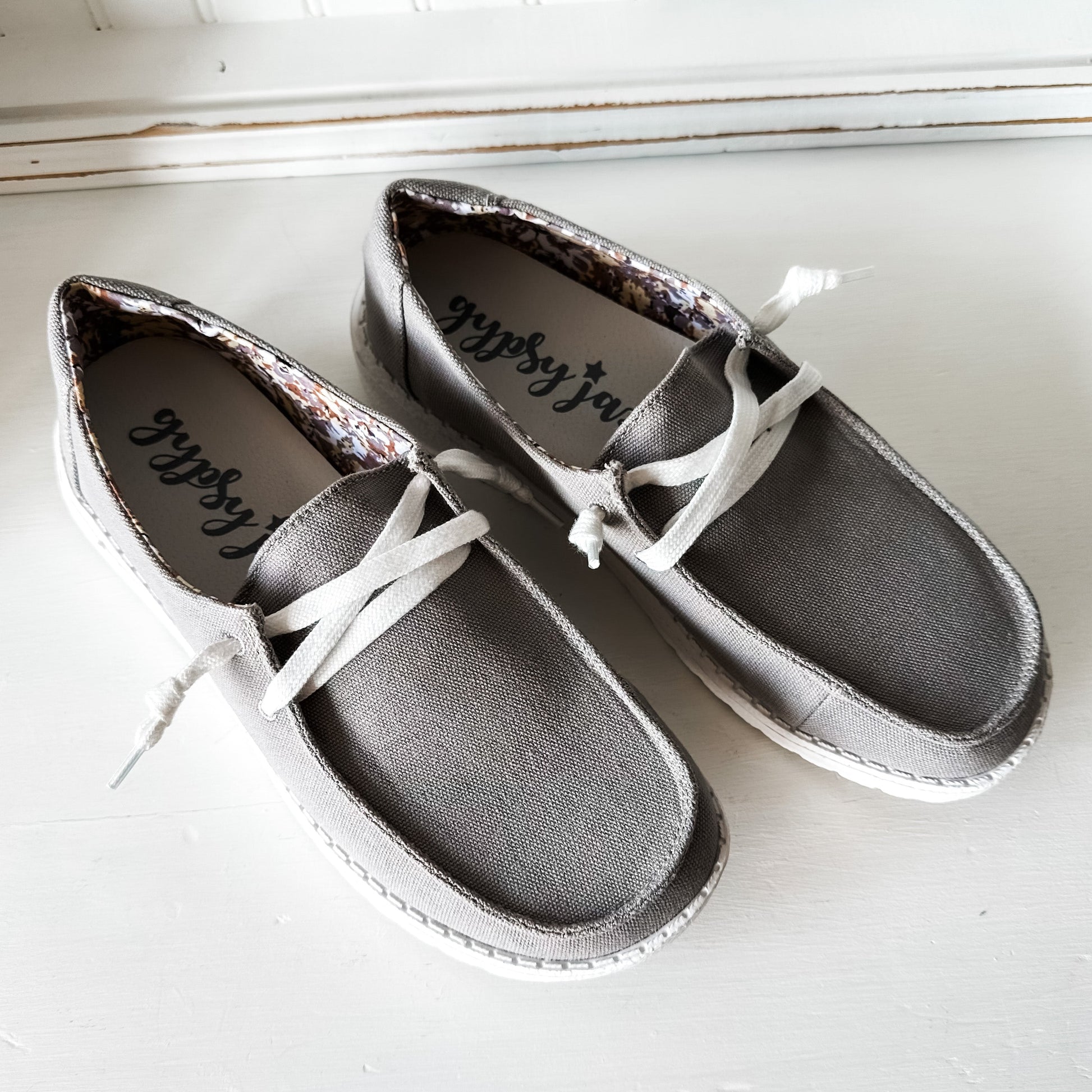 Holly Slip-on Shoe - Heavy Grey