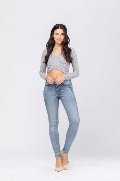 Judy Blue Heavy Hand Sand Skinny