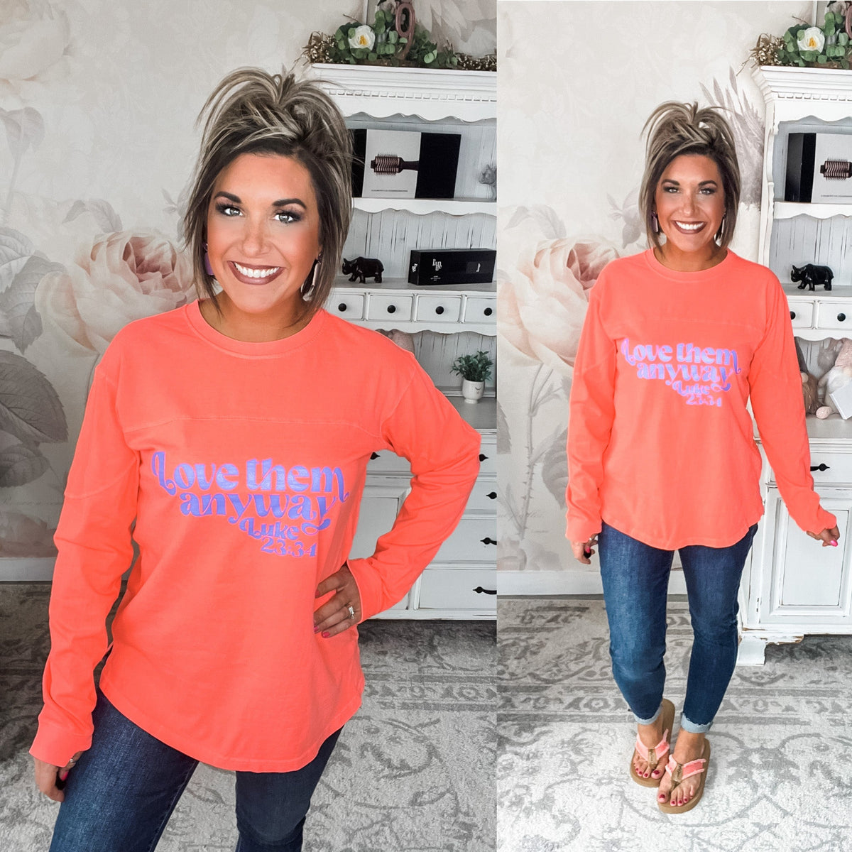 Love Them Anyways Long Sleeve Tee