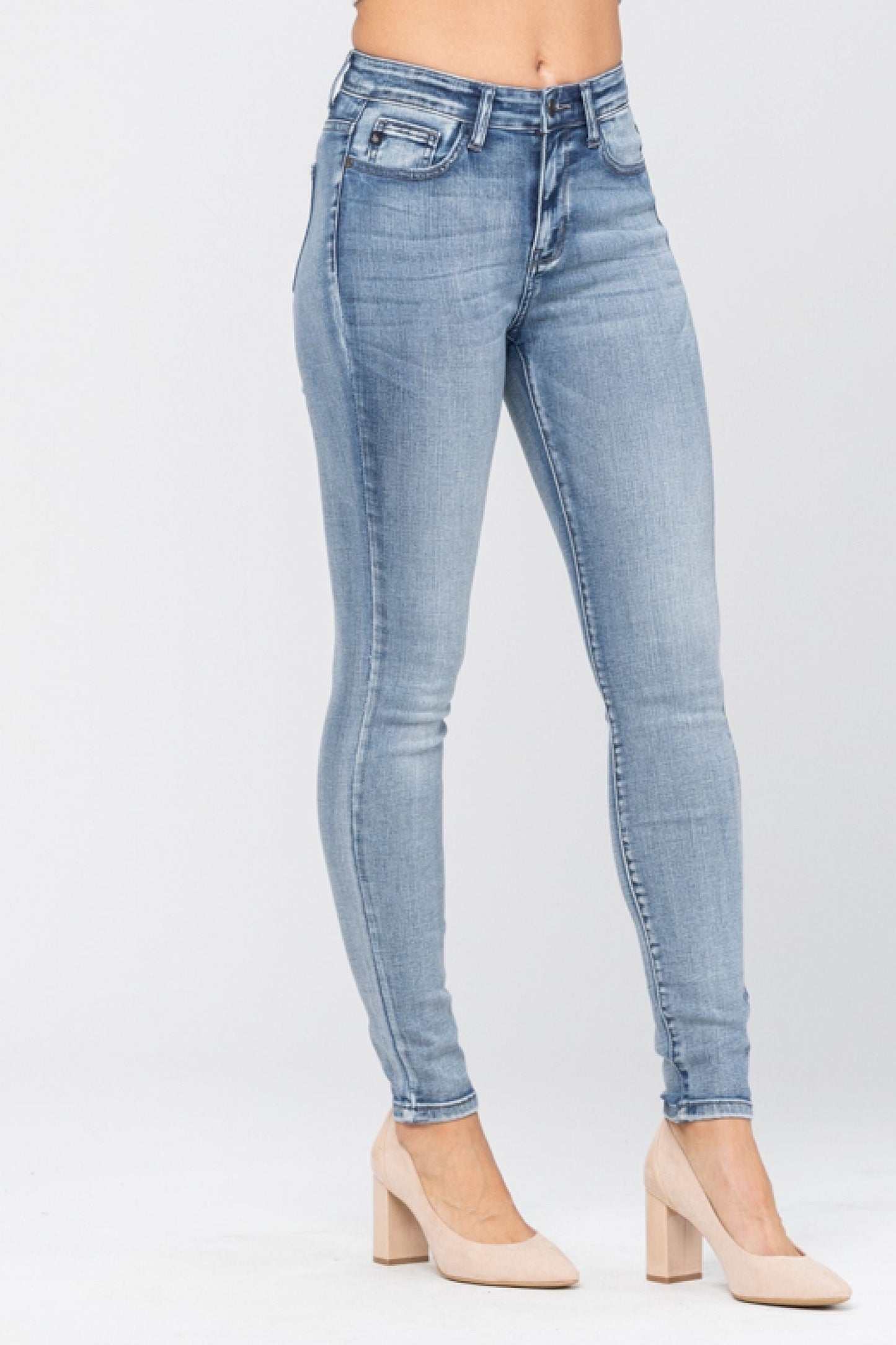 Judy Blue Heavy Hand Sand Skinny