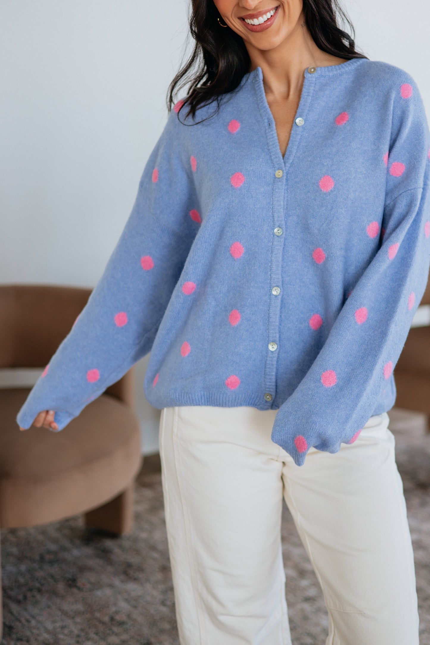 Spotted In Style Cardigan